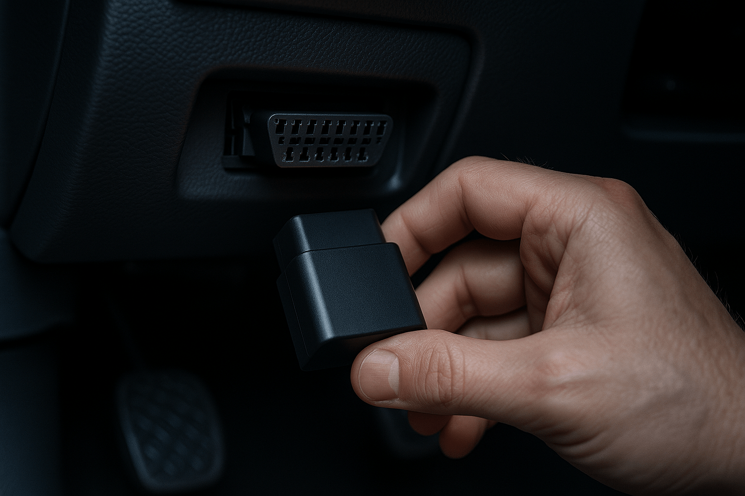 GPS Tracker Installation OBD Port Car